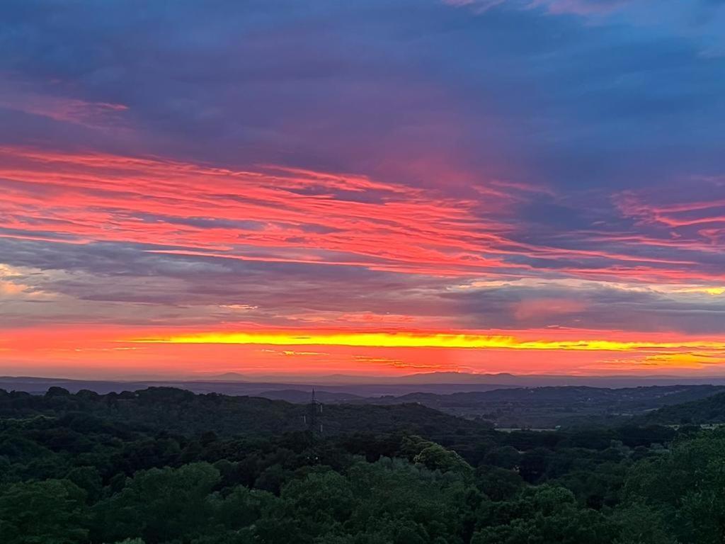 B&B Il Tramonto Barbarano Romano Exteriör bild