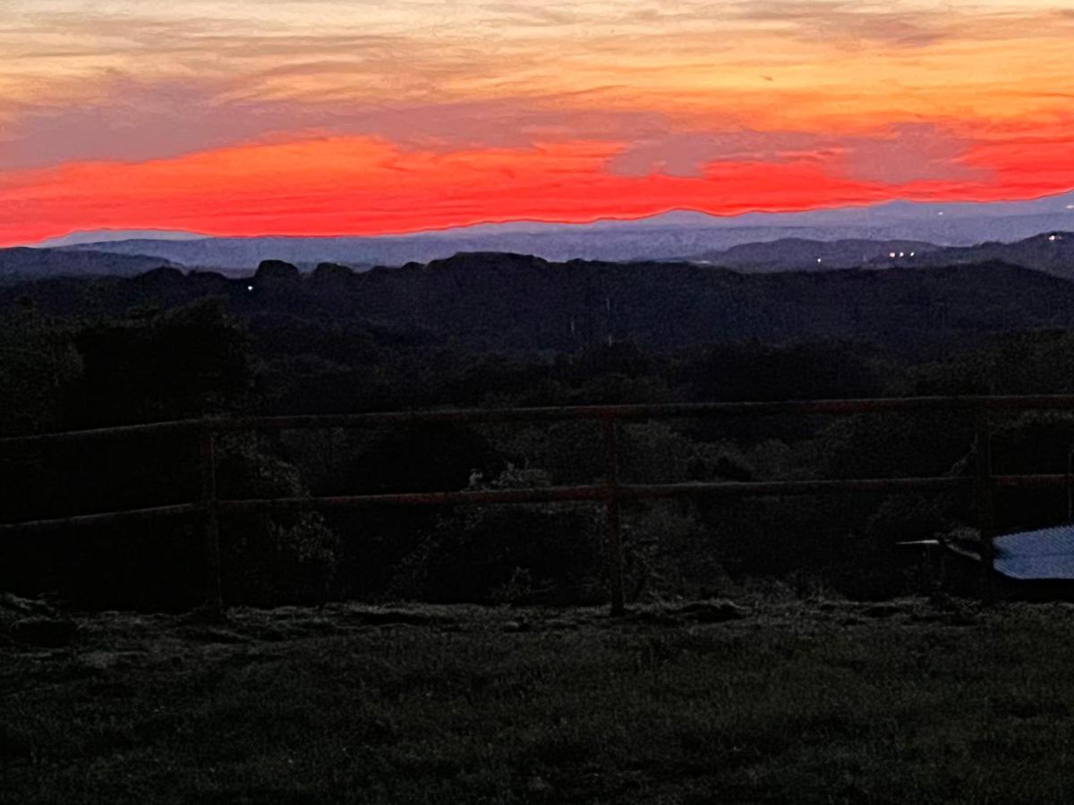 B&B Il Tramonto Barbarano Romano Exteriör bild