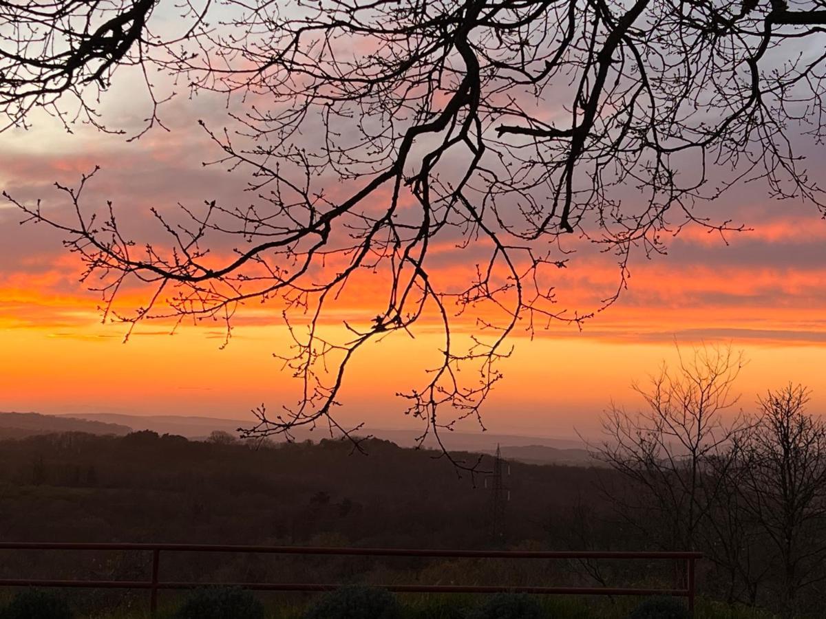 B&B Il Tramonto Barbarano Romano Exteriör bild