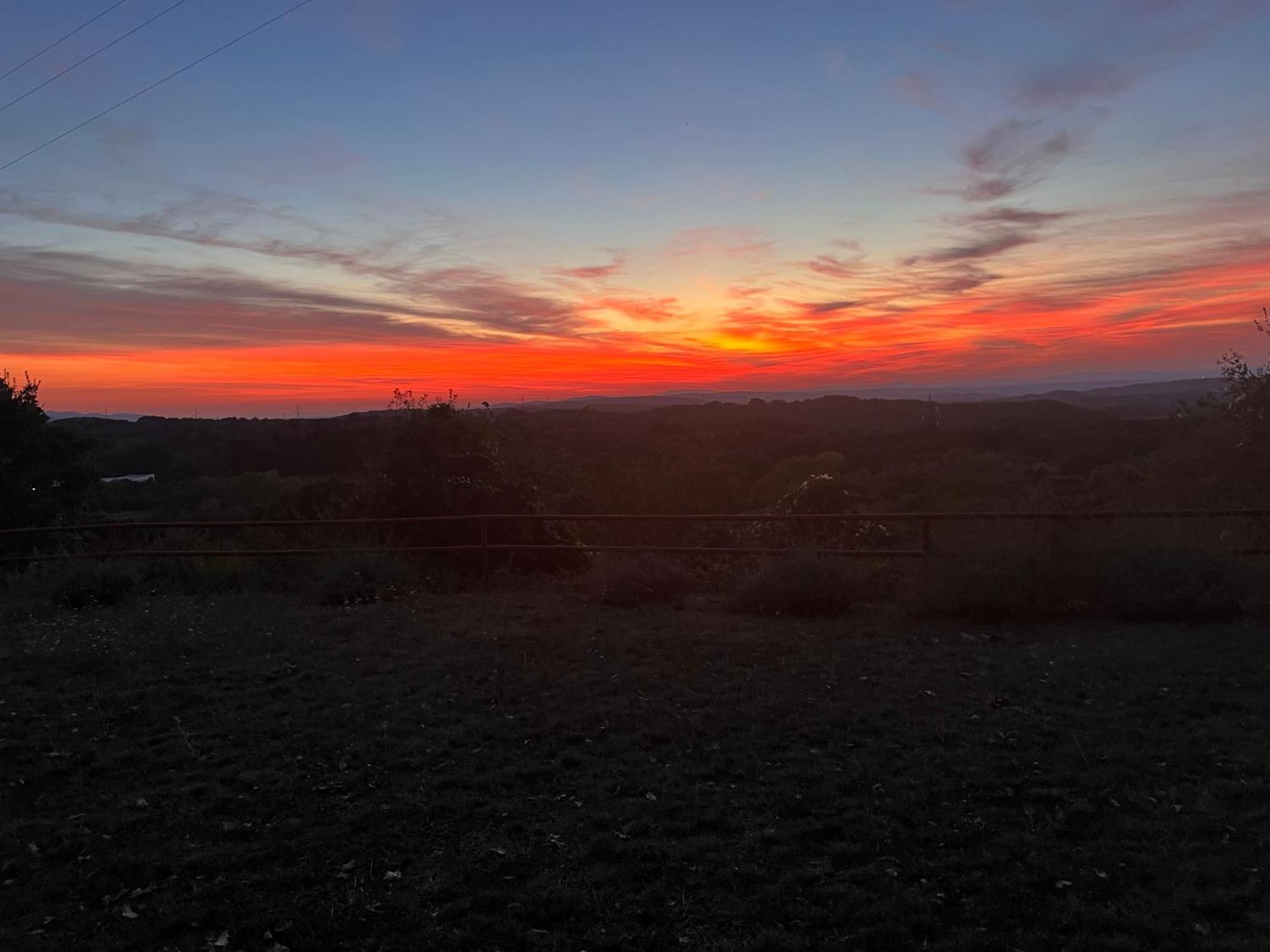 B&B Il Tramonto Barbarano Romano Exteriör bild