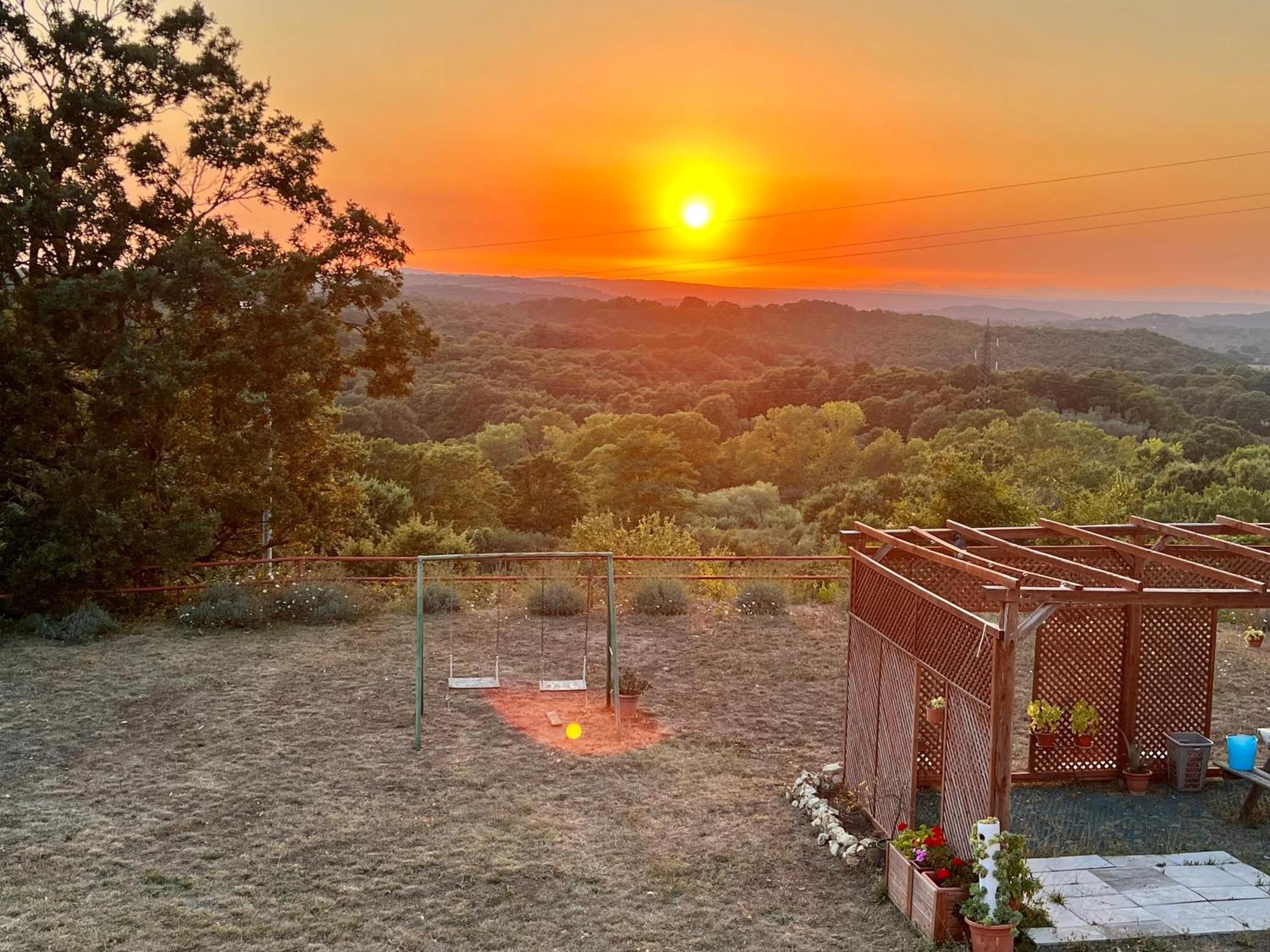 B&B Il Tramonto Barbarano Romano Exteriör bild